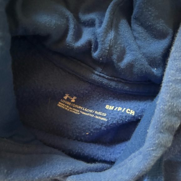 Under Armour Blue Hoodie - Picture 5 of 5